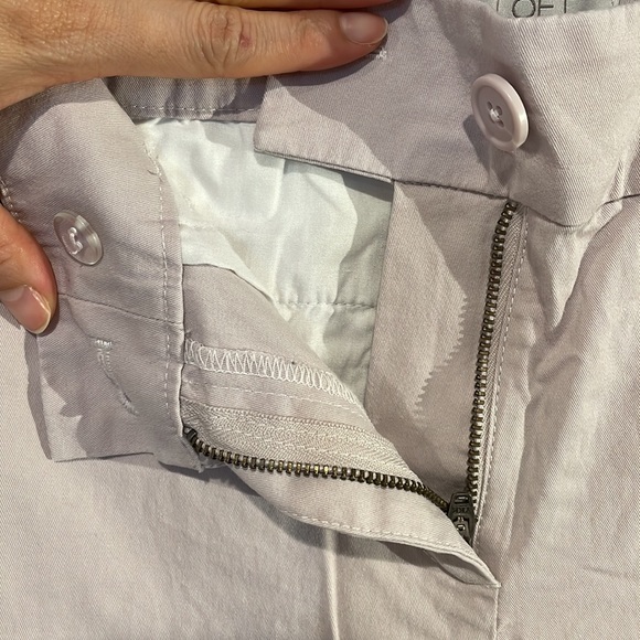 Loft Outlet Original Crop Straight Leg Pants in Sz 8 - Picture 3 of 12